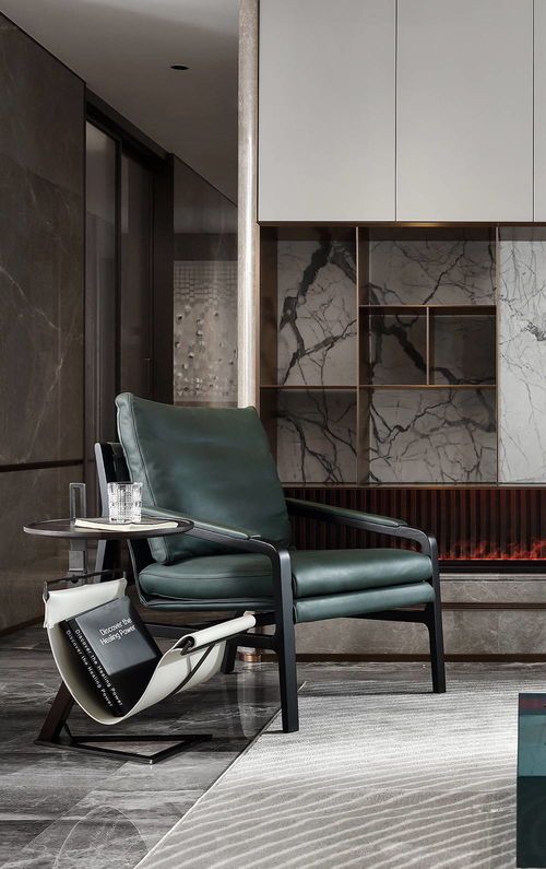 意式整裝家居空間卡薩米卡 265㎡高級灰，設(shè)計(jì)適度，生活有度